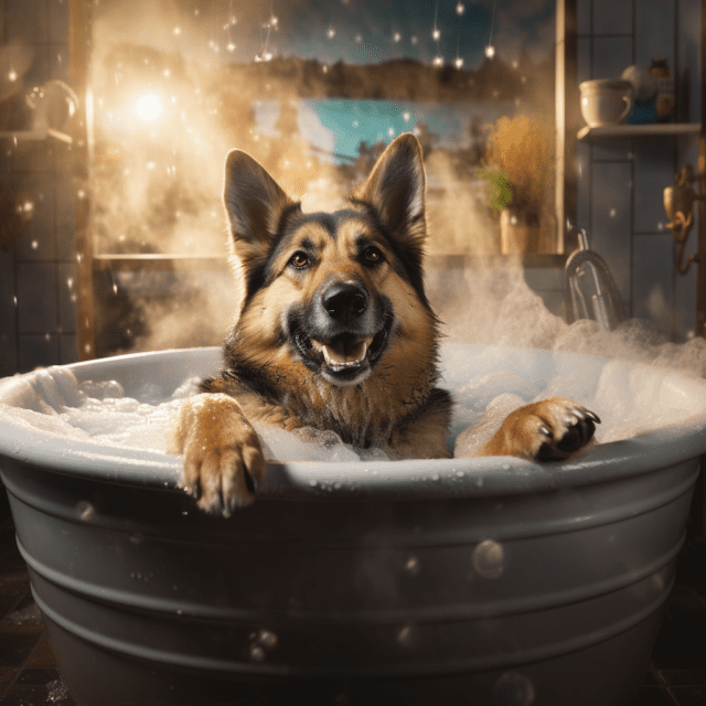Toilettage du Berger Allemand chez Bon Chien Bon Genre